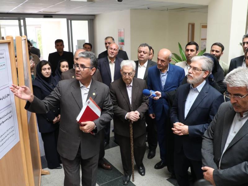 بازدید دکتر سیمایی صراف، وزیر علوم، تحقیقات و فناوری